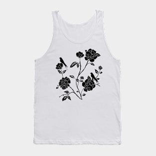 Dark flower Tank Top